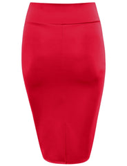 Load image into Gallery viewer, Slay All Day Plus Size Scuba Skirt