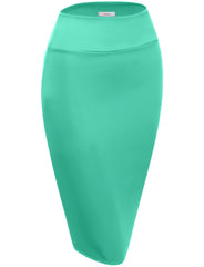 Load image into Gallery viewer, Slay All Day Plus Size Scuba Skirt