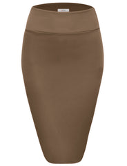 Load image into Gallery viewer, Slay All Day Plus Size Scuba Skirt