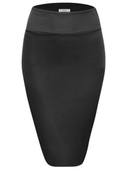 Load image into Gallery viewer, Slay All Day Plus Size Scuba Skirt