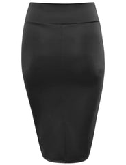 Load image into Gallery viewer, Slay All Day Plus Size Scuba Skirt