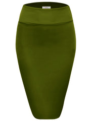 Load image into Gallery viewer, Slay All Day Plus Size Scuba Skirt