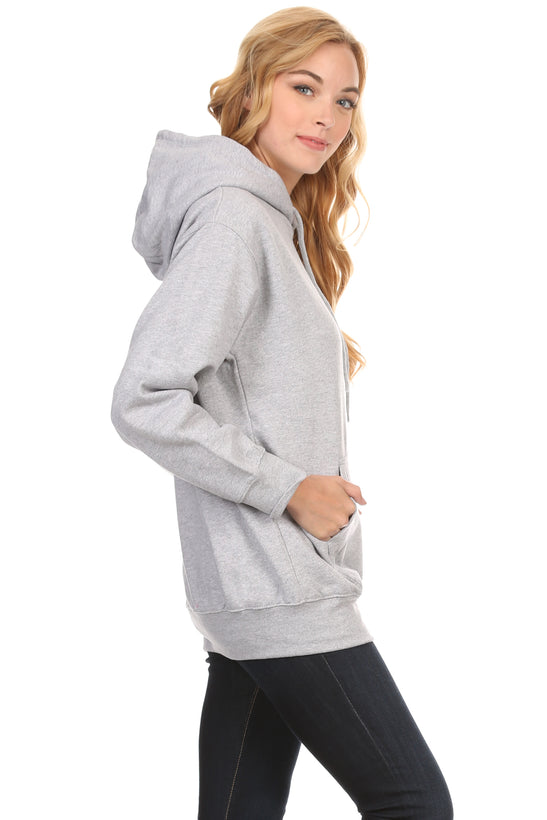 Simlu Plus Size Fleece Pullover Hoodies Oversized Sweater Sweatshirts