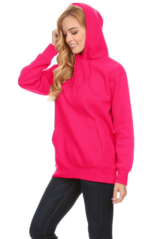 Simlu Plus Size Fleece Pullover Hoodies Oversized Sweater Sweatshirts