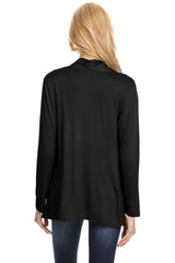 Load image into Gallery viewer, Womens Open Drape Cardigan Reg and Plus Size Cardigan Sweater Long Sleeves - USA