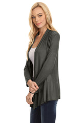 Load image into Gallery viewer, Womens Open Drape Cardigan Reg and Plus Size Cardigan Sweater Long Sleeves - USA