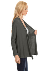 Load image into Gallery viewer, Womens Open Drape Cardigan Reg and Plus Size Cardigan Sweater Long Sleeves - USA