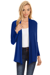 Load image into Gallery viewer, Womens Open Drape Cardigan Reg and Plus Size Cardigan Sweater Long Sleeves - USA