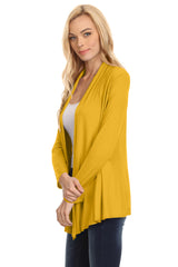 Load image into Gallery viewer, Womens Open Drape Cardigan Reg and Plus Size Cardigan Sweater Long Sleeves - USA