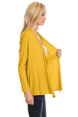 Load image into Gallery viewer, Womens Open Drape Cardigan Reg and Plus Size Cardigan Sweater Long Sleeves - USA