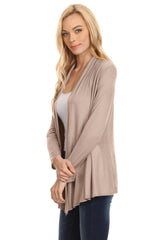 Load image into Gallery viewer, Womens Open Drape Cardigan Reg and Plus Size Cardigan Sweater Long Sleeves - USA