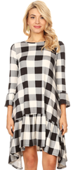 Load image into Gallery viewer, black plaid