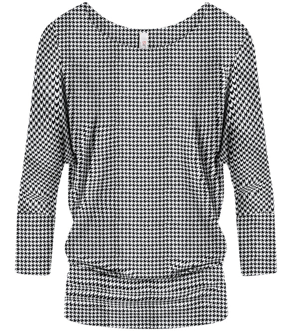 black geometric