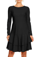 Load image into Gallery viewer, Classy Redefined Ruffle Dress