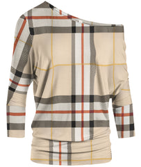 Load image into Gallery viewer, khaki plaid