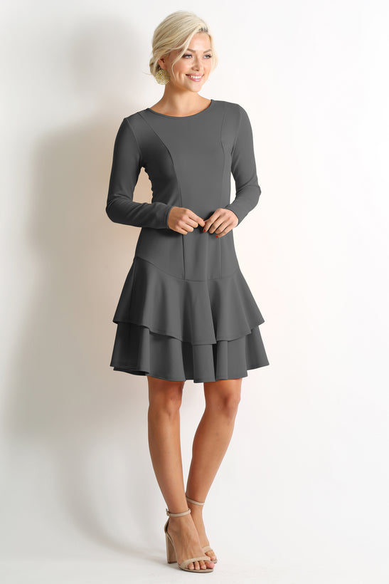 Classy Redefined Ruffle Dress