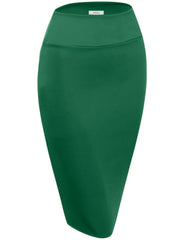 Load image into Gallery viewer, Slay All Day Plus Size Scuba Skirt